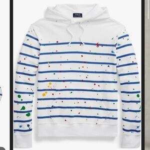 Boys Ralph Lauren White Hoodie
